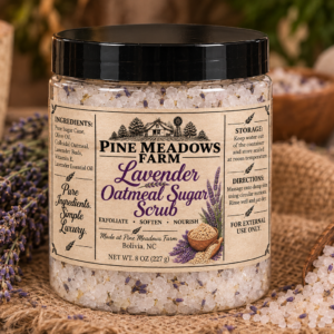 Oatmeal Sugar Scrub